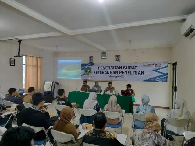 Badan Kesbangpol Provinsi Banten Bersinergi dengan STISIP Banten Raya, Bahas Penerbitan Surat Keterangan Penelitian