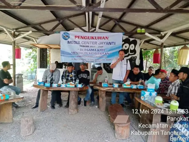 Pengukuhan Media Center Jayanti Priode 2024 - 2027 Berjalan Sukses Pengukuhan Media Center Jayanti Priode 2024 - 2027 Berjalan Sukses
