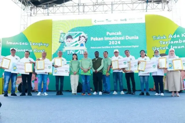 Pemkot Tangsel Borong 3 Penghargaan Terbaik Capaian Imunisasi dari Kemenkes RI Pemkot Tangsel Borong 3 Penghargaan Terbaik Capaian Imunisasi dari Kemenkes RI