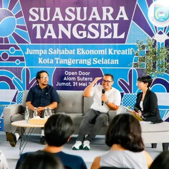 Kumpul Bersama Pelaku Ekraf, Pilar Ajak Kolaborasi Bangun Tangsel Kumpul Bersama Pelaku Ekraf, Pilar Ajak Kolaborasi Bangun Tangsel