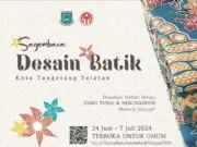 Ajak Warga Kolaborasi, Pemkot Buka Sayembara Desain Batik Tangsel Ajak Warga Kolaborasi, Pemkot Buka Sayembara Desain Batik Tangsel