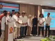 Gerindra Usung Faldo Maldini PSI Calon Wali Kota Tangerang 2024 Pertemuan bakal calon kepala daerah Gerindra seprovinsi Banten.Foto.(Istimewa)