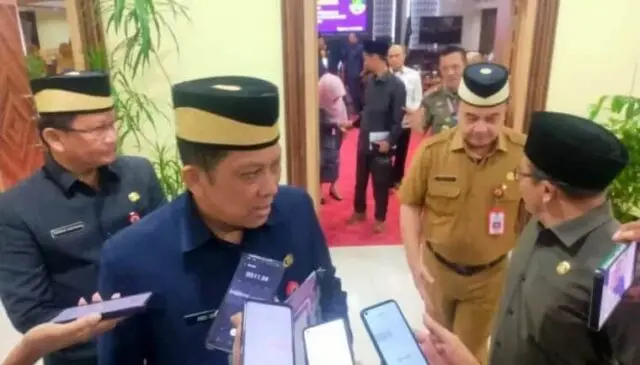 Pj Bupati Andi Ony Umumkan Soma Atmaja Jadi Plh Sekda Kabupaten Tangerang Pj Bupati Tangerang, Andi Ony dalam Rapat Paripurna DPRD Kabupaten Tangerang, Foto. (Istimewa)