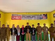 Disambut Antusias Oleh Camat, KKM 15 Universitas Bina Bangsa Siap Melaksanakan Rangkaian Kegiatan Kuliah Kerja Mahasiswa Di Anyer Tim KKM UNIBA Bersama Muspika Kecamatan Anyer