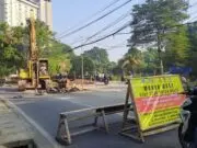 Rekayasa Lalu Lintas di Jalan Sumatera Segmen Jembatan Kali Angke Tangsel Dimulai, Truk Diminta Gunakan Jalur Alternatif