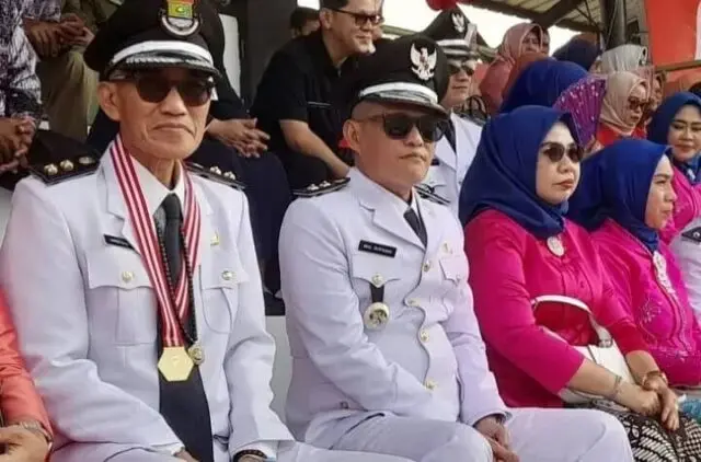 Merdeka! Peringatan HUT RI ke-79 di Kecamatan Mauk, Semarak Karnaval dan Harapan Kepala Desa Tegal Kunir Lor Ketua Apdesi Kecamatan Mauk, MH Kipang, menghadiri acara peringatan Hari Ulang Tahun kemerdekaan Republik Indonesia, Foto. (Istimewa)