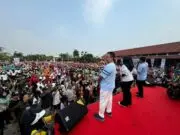 Di Depan Ribuan Relawan Annisa Mahesa, Bacagub Andra Soni Janji Wujudkan Banten Tanpa Korupsi
