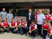 Cita-cita Mulia Abraham Terberkati, Bantuan Ambulans untuk Gereja St. Helena Terwujud