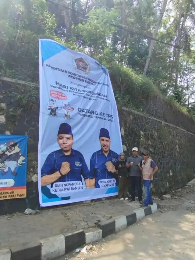PWI Banten Ajak Warga Jaga Kondusifitas Jelang Pilkada 2024 PWI Banten Ajak Warga Jaga Kondusifitas Jelang Pilkada 2024