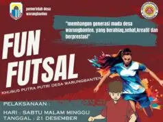 Mencari Bibit Talenta Unggul, Pemdes Warungbanten Gelar Fun Futsal Putra – Putri Fun Futsal yang diselenggarakan oleh Pemerintah Desa Warungbanten, pada Selasa (17/12/2024).