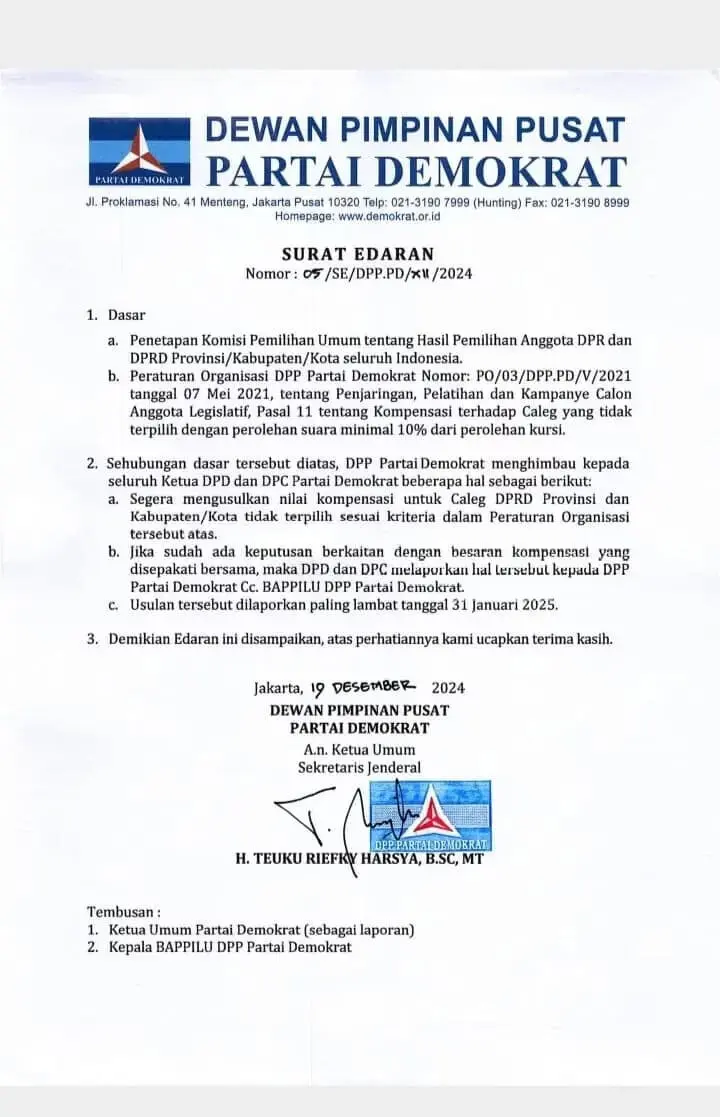 Kader Partai Demokrat Lebak Sesalkan Surat Edaran DPP Partai Demokrat Dikangkangi Pimpinan DPC Lebak Kader Partai Demokrat Lebak Sesalkan Surat Edaran DPP Partai Demokrat Dikangkangi Pimpinan DPC Lebak