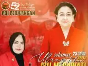 Ketua Umum PDI Perjuangan Megawati Soekarnoputri Ulang Tahun Ke 78, Anggota DPRD Lebak Tika Kartika Sari Berikan Doa Terbaik