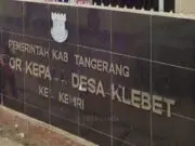 Desa klebet Kecamatan Kemiri Diduga Mark Up Anggaran Peningkatan Produksi Peternakan Realisasi Dana Desa 2022 – 2023 Kantor desa Klebet kecamatan kemiri kabupaten tangerang, Foto. (Istimewa)