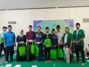 PAC GP Ansor Bersama DPK KNPI Kecamatan Pinang Gelar Santunan Yatim Piatu dan Peringatan Nuzulul Qur’an