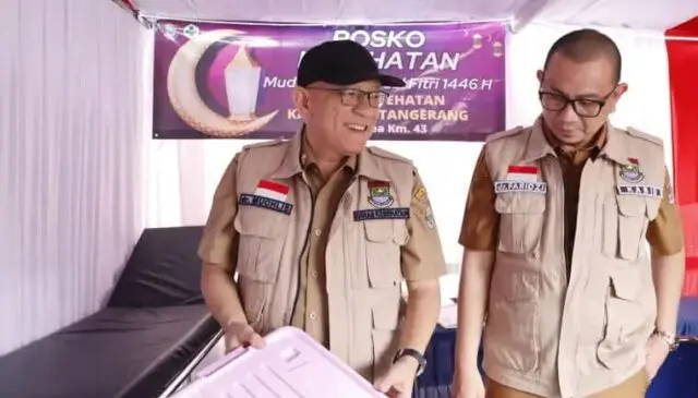 Pemerintah Kabupaten (Pemkab) Tangerang menyediakan sebelas posko layanan kesehatan gratis di sejumlah titik strategis,(foto istimewa)