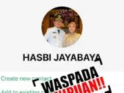 Akun WhatsApp Mengatasnamakan Bupati Lebak MHJB Beredar, Rumah Aspirasi: Masyarakat Dihimbau Hati-Hati Penipuan Nomor yang mencatut Bupati Lebak MHJB, pada Sabtu (22/03/2025).