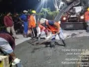 Diduga Tidak Sesuai Spek, Betonisasi di Perumahan Korpri Indah Suradita Dipersoalkan LSM LipanHam