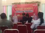 Pisah Sambut, AKP Rokhmatulloh Jabat Kapolsek Pakuhaji