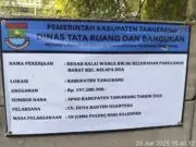 Proyek Rehabilitasi Balai Warga RW 06 Pakulonan Barat Disorot: Diduga Gunakan Besi Banci