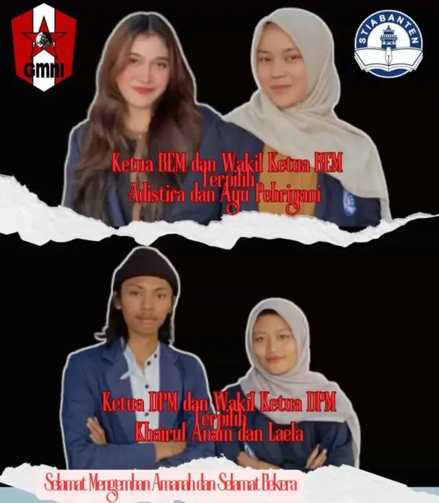 Sejarah Baru Tumbangkan Dominasi, Kader-Kader GMNI Menang Pemira STIA Banten, BEM - DPM Menang, Ini Kata Ketua DPK GMNI Sejarah Baru Tumbangkan Dominasi, Kader-Kader GMNI Menang Pemira STIA Banten, BEM - DPM Menang, Ini Kata Ketua DPK GMNI