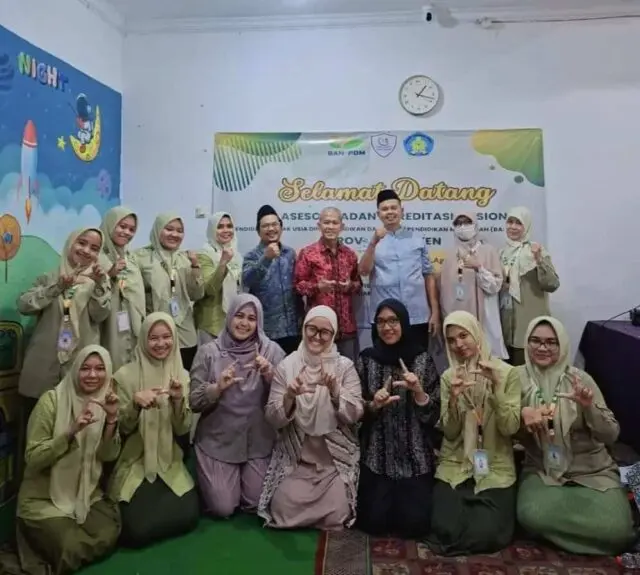 VISITASI AKREDITASI BAN-PDM PROV BANTEN DI TK LITTLE JANNAH KELAPA DUA