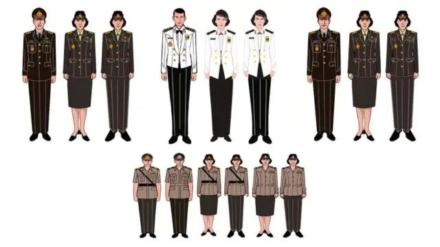 Pakaian PDU Polri