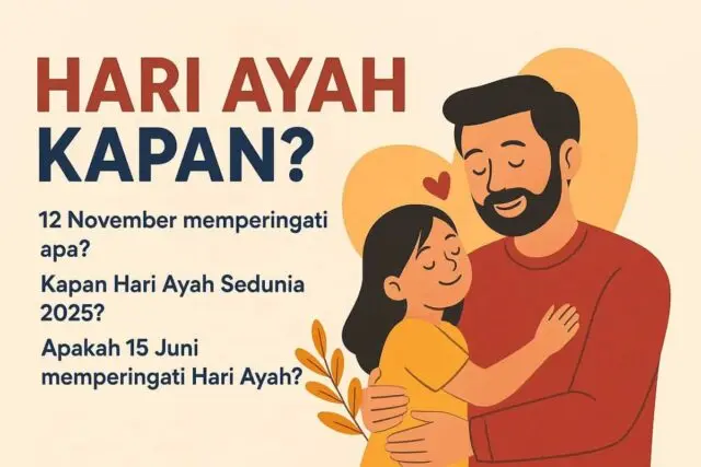 Hari Ayah Kapan? Ini Penjelasan Lengkap Hari Ayah Nasional & Hari Ayah Sedunia 2025 Hari Ayah Kapan? Ini Penjelasan Lengkap Hari Ayah Nasional & Hari Ayah Sedunia 2025