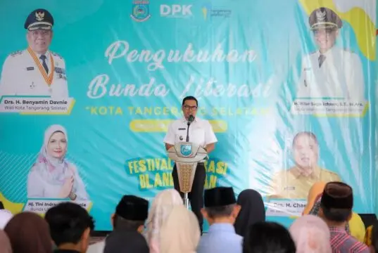 Pilar Buka Festival Literasi Blandongan Tangsel: Mari Kita Gerakkan Budaya Membaca dari Rumah Pilar Buka Festival Literasi Blandongan Tangsel: Mari Kita Gerakkan Budaya Membaca dari Rumah