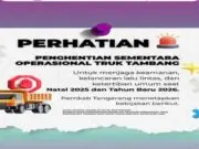 Pemkab Tangerang Hentikan Operasional Truk Tambang Selama Nataru 2025-2026 Pemkab Tangerang Hentikan Operasional Truk Tambang Selama Nataru 2025-2026