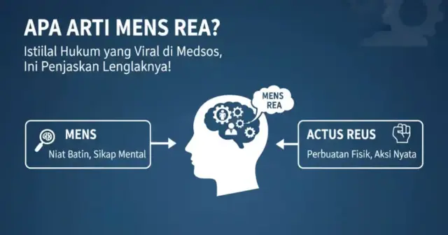Apa Arti Mens Rea? Istilah Hukum yang Viral di Medsos Apa Arti Mens Rea? Istilah Hukum yang Viral di Medsos