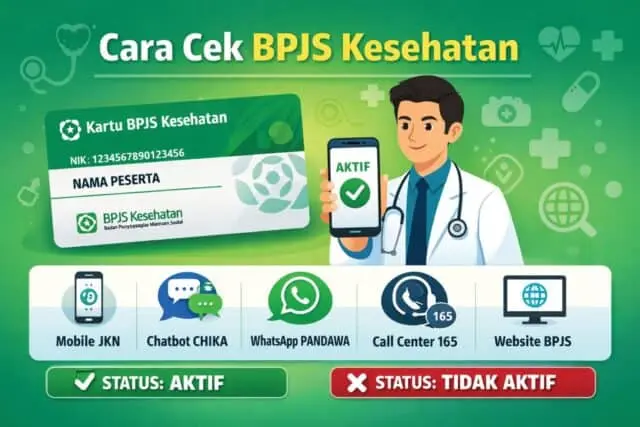 Cara Cek BPJS Kesehatan Aktif atau Tidak Terbaru 2026