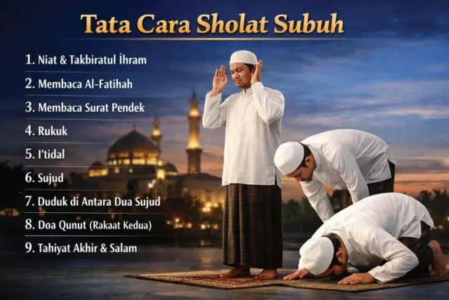 Tata Cara Sholat Subuh Beserta Bacaannya Lengkap Tata Cara Sholat Subuh Beserta Bacaannya Lengkap