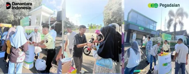 Aksi Nyata Pegadaian Kantor Wilayah IX: Berbagi Makanan, Menguatkan Ekonomi Lokal