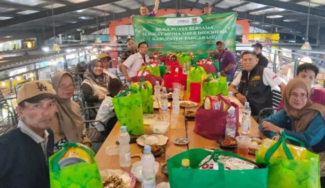 Didukung Alfamart dan Goldland Grup, SMSI Kabupaten Tangerang Gelar Acara Bukber menjelang Akhir Ramadan