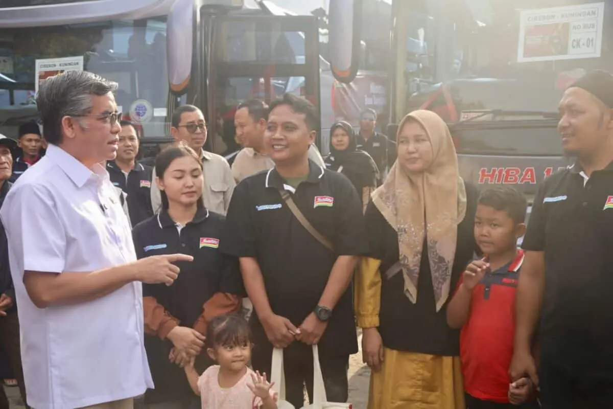 Mudik Bersama Warmindo 2026, Menaker Yassierli: Bukti Nyata Perusahaan Peduli Mitra