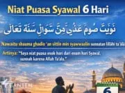 Niat Puasa Syawal 6 Hari: Arab, Latin, Arti dan Tata Caranya