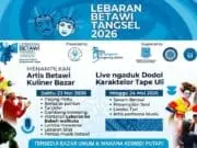 Festival Lebaran Betawi Tangsel Ke-6 Hadir Lagi Ada Ngaduk Dodol, Silat, hingga Bazar Kuliner Betawi