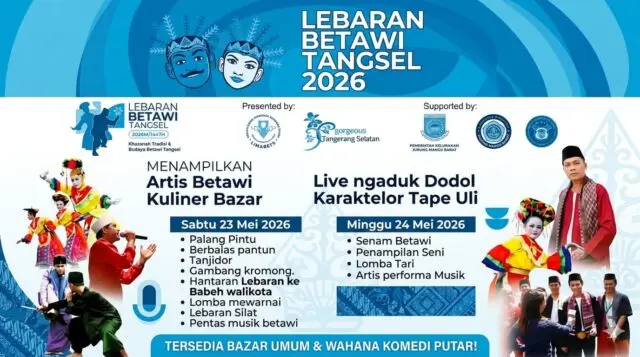 Festival Lebaran Betawi Tangsel Ke-6 Hadir Lagi Ada Ngaduk Dodol, Silat, hingga Bazar Kuliner Betawi Festival Lebaran Betawi Tangsel Ke-6 Hadir Lagi Ada Ngaduk Dodol, Silat, hingga Bazar Kuliner Betawi