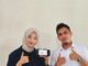 Dila Mahasiswa STISIP Banten Raya peraih juara lomba Logo Lebak Ruhay bersama Akademisi Anza Farizi, pada Kamis (7/05/2026).