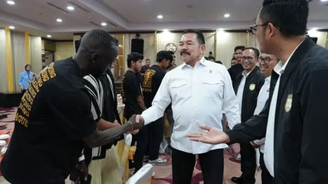 Disambut Jaksa Agung, Adhyaksa FC Banten Targetkan 5 Besar Liga 1, pada Rabu (20/05/2026).