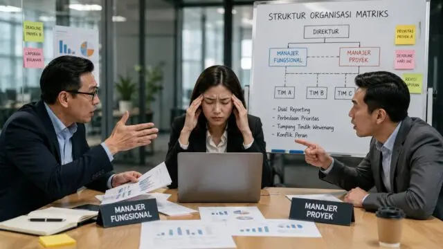 Mengapa Struktur Organisasi Matriks Rentan Terjadi Konflik Ini Penjelasan Lengkapnya Mengapa Struktur Organisasi Matriks Rentan Terjadi Konflik Ini Penjelasan Lengkapnya