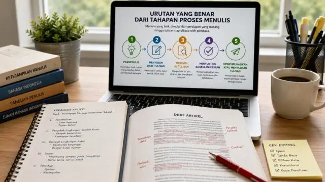 Urutan yang Benar dari Tahapan Proses Menulis agar Tulisan Lebih Runtut dan Berkualitas Urutan yang Benar dari Tahapan Proses Menulis agar Tulisan Lebih Runtut dan Berkualitas