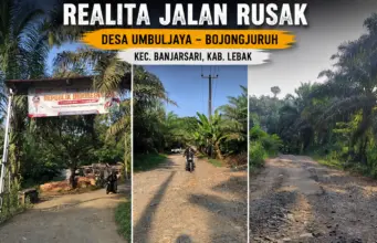 Jalan Rusak Umbuljaya–Bojongjuruh, Aktivis Bersuara, Pemdes Sebut Usulan Mandek Jalan Rusak di Desa Umbuljaya - Desa Bojongjuruh, pada Minggu (26/07/2026)