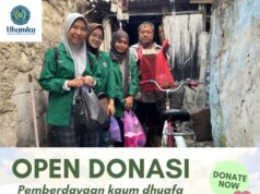 Mahasiswi Kelompok 5 MK Kemuhammadiyahan Fakultas Farmasi dan Sains UHAMKA Selenggarakan Pemberdayaan Keluarga Dhuafa Kelompok 5 MK Kemuhammadiyahan Fakultas Farmasi dan Sains UHAMKA Selenggarakan Pemberdayaan Keluarga Dhuafa selama 4 bulan terhitung di bulan April sampai Juli 2026, pada Senin (06/07/2026).