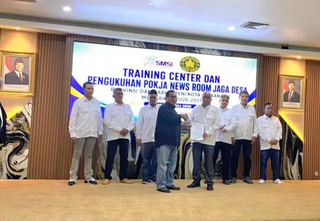 Pokja News Room Jaga Desa Provinsi Banten Resmi Dilantik Oleh Ketua Umum SMSI Pusat Pokja News Room Jaga Desa Provinsi Banten Resmi Dilantik Oleh Ketua Umum SMSI Pusat