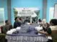 Dosen pembimbing dan mahasiswa KKN Fakultas Bio-Industri Pertanian dan Kehutanan Universitas Brawijaya bersama pengurus Kelompok Tani Organik (KTO) Sumber Makmur Abadi (SUMADI) dan Pemerintah Desa Jatiarjo melakukan penyusunan Dokumen Rencana Aksi Mitigasi (DRAM), pada Jum'at (31/07/2026).