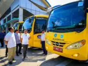 Jelang Hari Pertama Sekolah, Pilar Pastikan Bus Sekolah Gratis Tangsel Siap Beroperasi