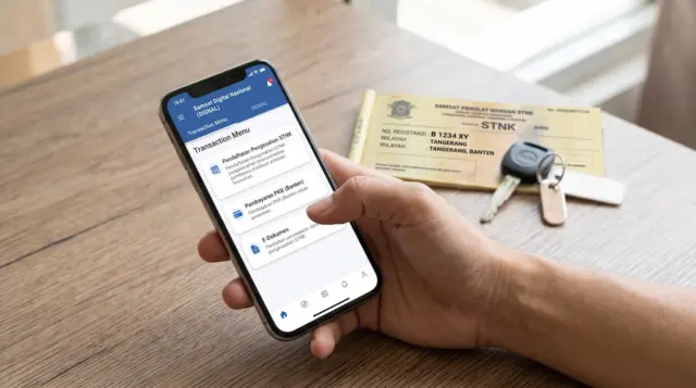 Bayar Pajak Motor Banten Online Lewat HP, Cepat & Praktis