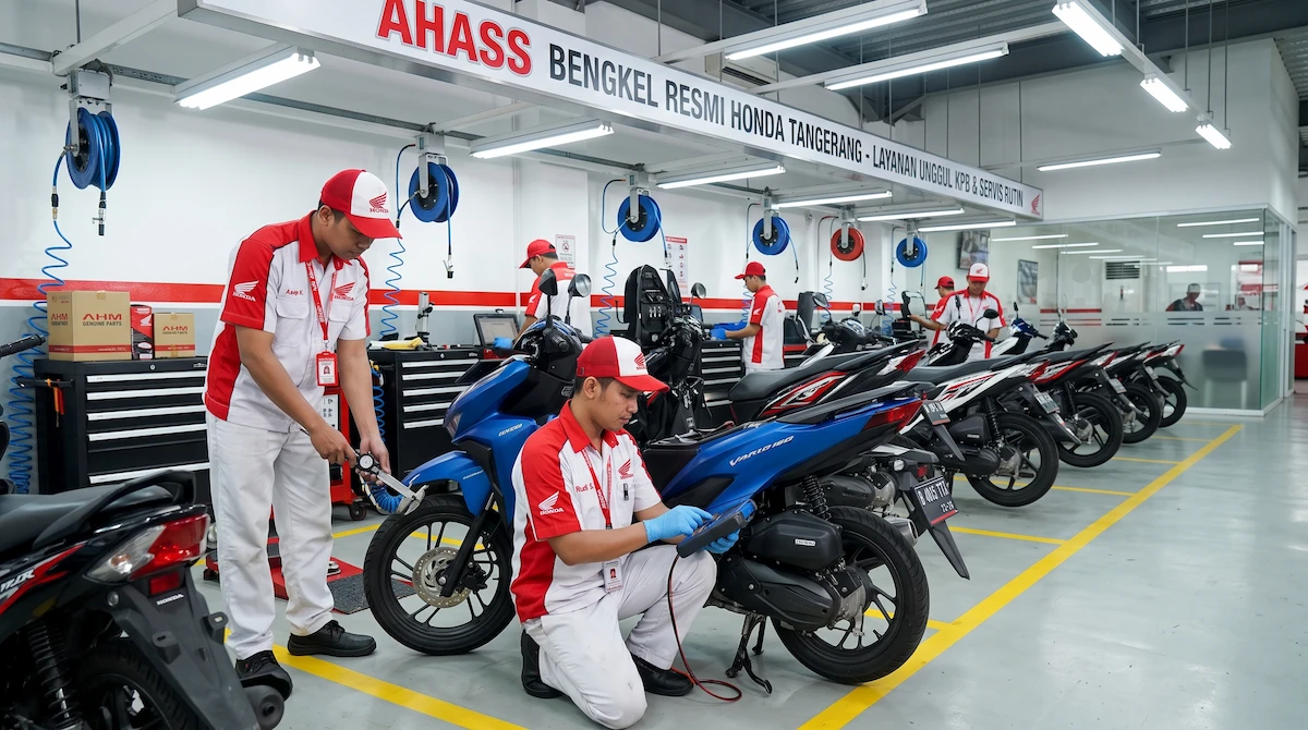 Bengkel AHASS Resmi Honda Kota Tangerang & Jam Buka
