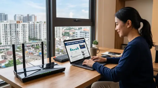 Cek Provider Internet Rumah Terbaik di Kota Tangerang